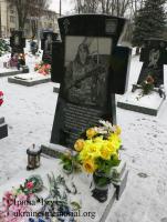 Могила майора Коханого на Алеї Почесних громадян Центрального кладовища міста Суми.